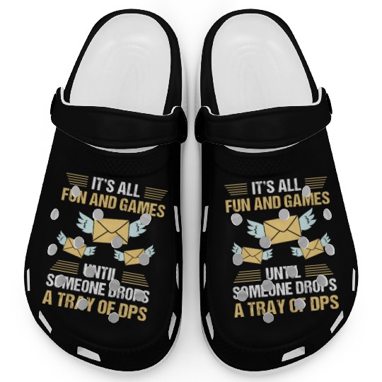 Postal Worker Mailman Post Office Clogs