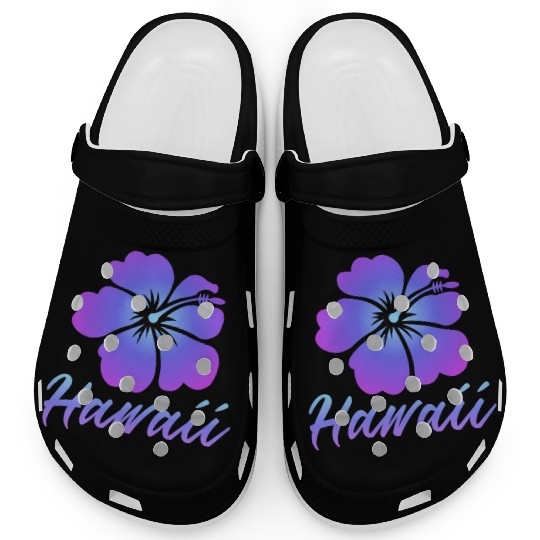 Hawaii Hibiscus Clogs