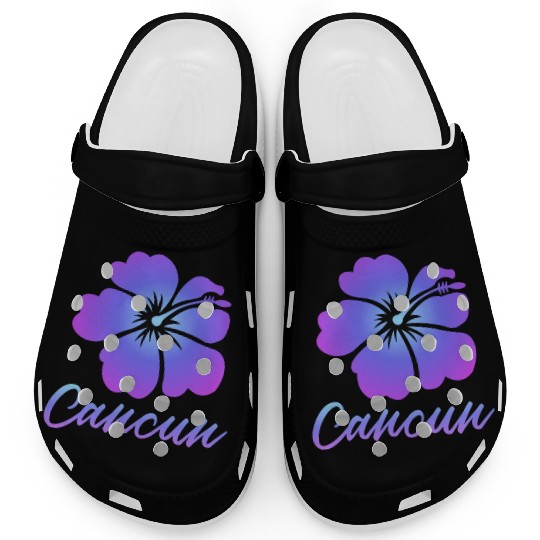 Cancun Hibiscus Clogs