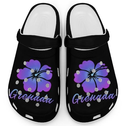 Grenada Hibiscus Clogs