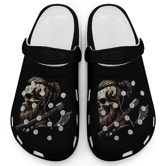 Viking Warrior Man Odin Thor Norman Walhalla Clogs