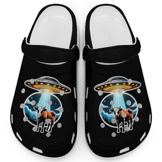 Cattle Mutilations UFO Cow Abduction Clogs