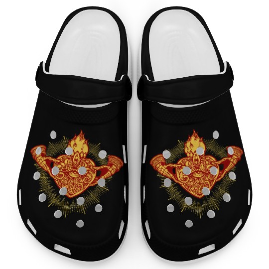 Sacred Heart Claddagh Symbol - Fire Clogs