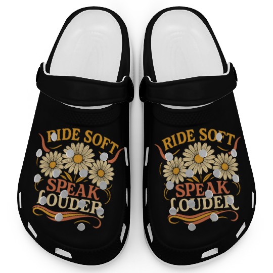 Soft Cowgirl Floral Rodeo Western Aesthetic Horse Clogs