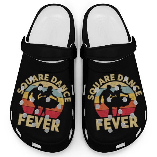 Square Dance Fever Clogs