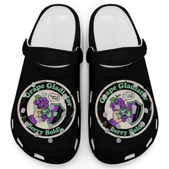 Grape Gladiator Berry Bold Gamer Clogs