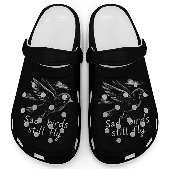 Sad birds still fly Clogs