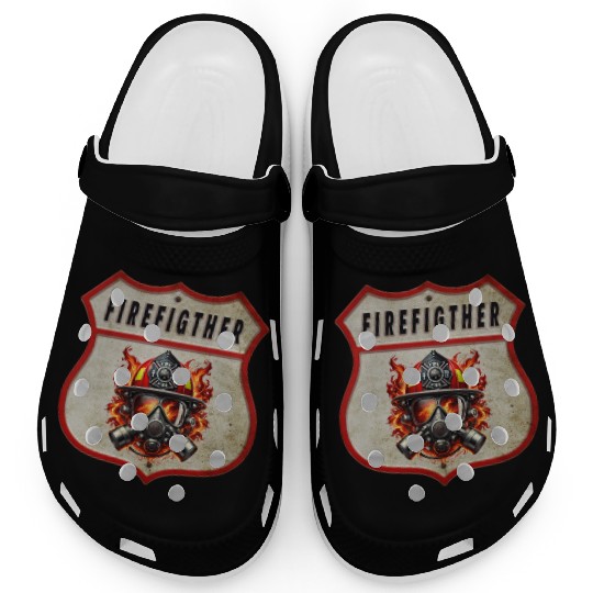Fire Brigade Coat Of Arms Clogs