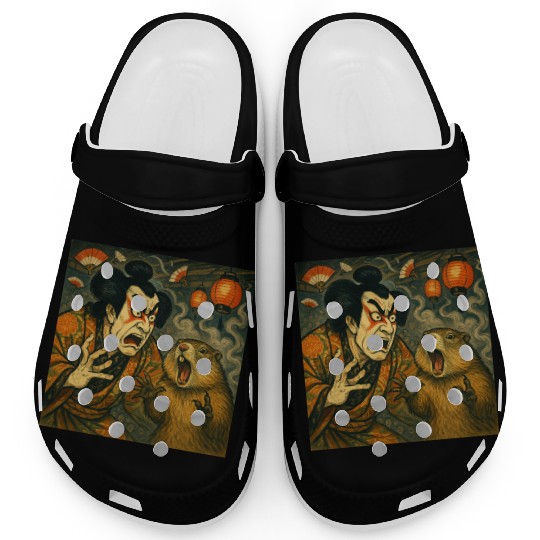 Kabuki Showdown – The Ultimate Scream-Off Clogs