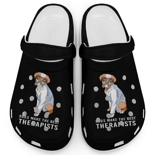 Therapy Dog Psychology Therapist Clogs