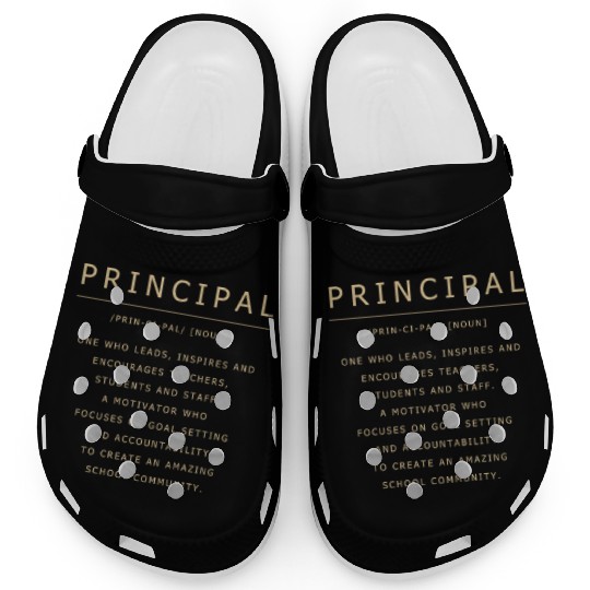 School Principal Back To School Clogs