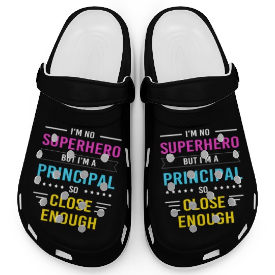School Principal School Day Clogs