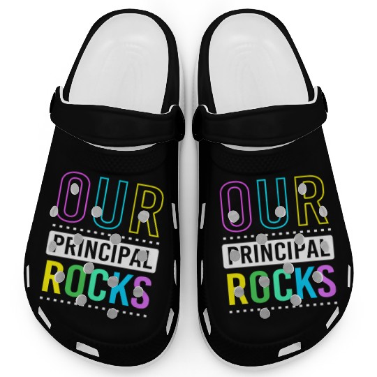 School Principal Bak To School Clogs