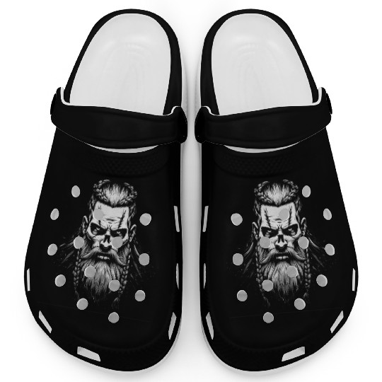Viking Warrior Man Odin Thor Norman Walhalla Clogs