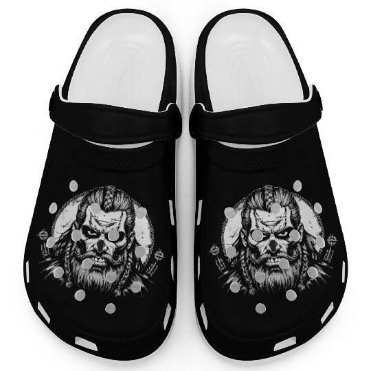 Viking Warrior Man Odin Thor Norman Walhalla Clogs