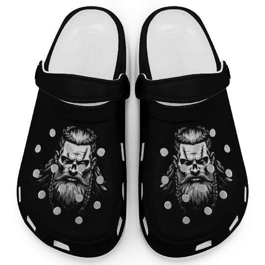 Viking Warrior Man Odin Thor Norman Walhalla Clogs