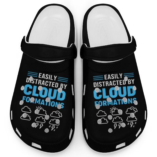 Storm Chaser Weather Meteorology Clogs