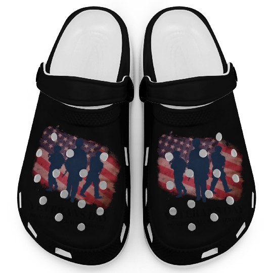 Memorial Day Patriotic Clogs