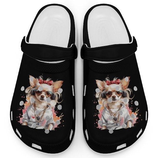 Bling Chihuahua Clogs