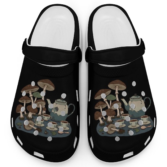 Mushroom Tea Gathering Clogs