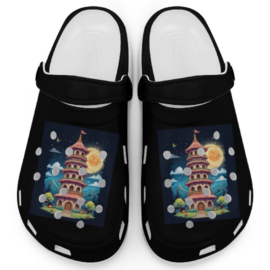 Twilight Temple Glow Clogs
