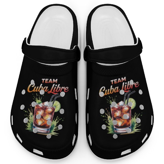 Cocktail Bartender Team Cuba Libre Clogs