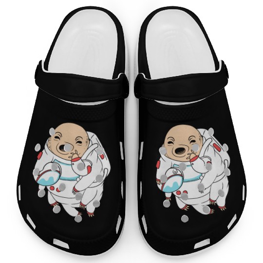 Water Bear Lover Tardigrade Astronaut Clogs