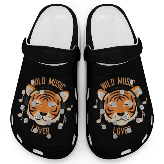 Taz the Tiger DJ Clogs
