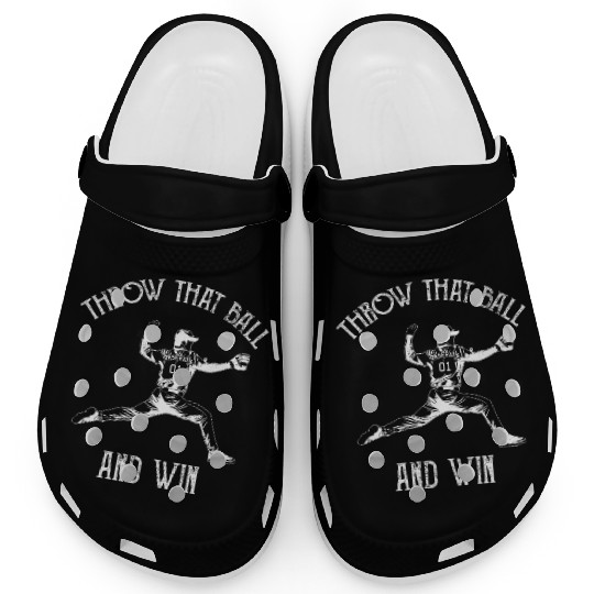 Baseball Pitcher Clogs