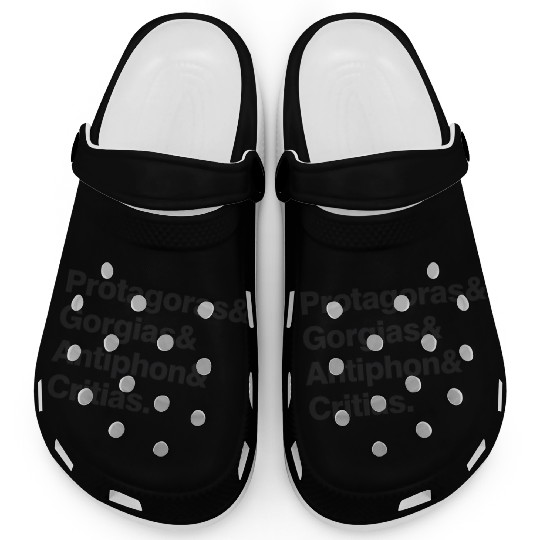 The Sophist Quartet – Minimalist Philosophy Design Clogs