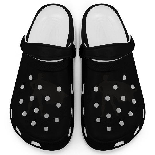 Superhero Dad Silhouette | Father's Day Hero Clogs