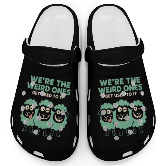 Funny Black Sheep Cousin Quirky Family Outcast Clogs