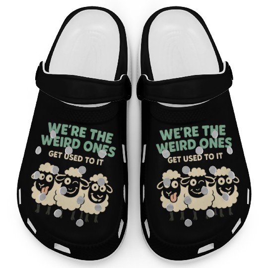 Funny Black Sheep Cousin Quirky Family Outcast Clogs