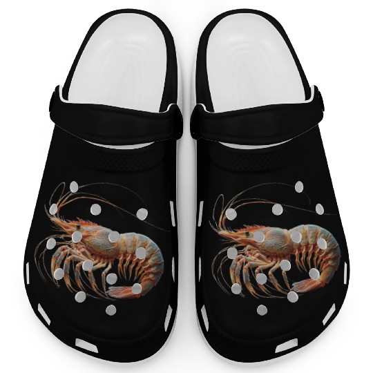Ocean Elegance : The Grace of a Shrimp Clogs