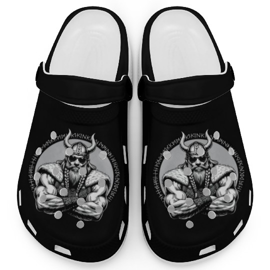 Viking Warrior Man Odin Thor Norman Walhalla Clogs