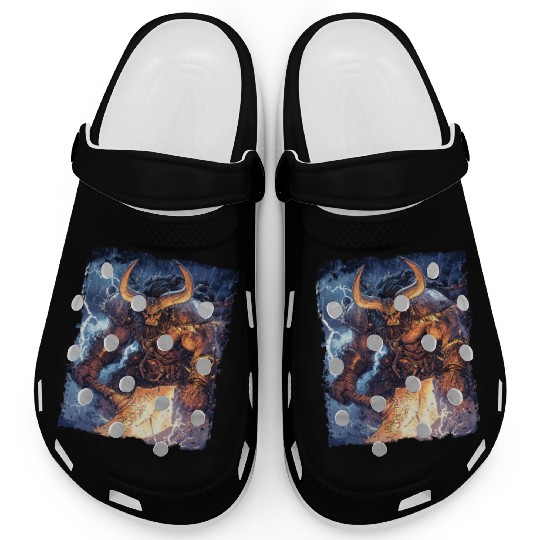 Storm Warrior with Axe and Primal Fury Clogs