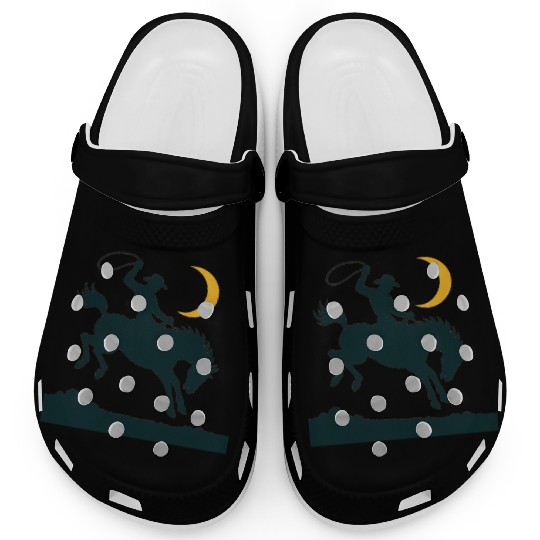 Wild West Night Cowboy Clogs