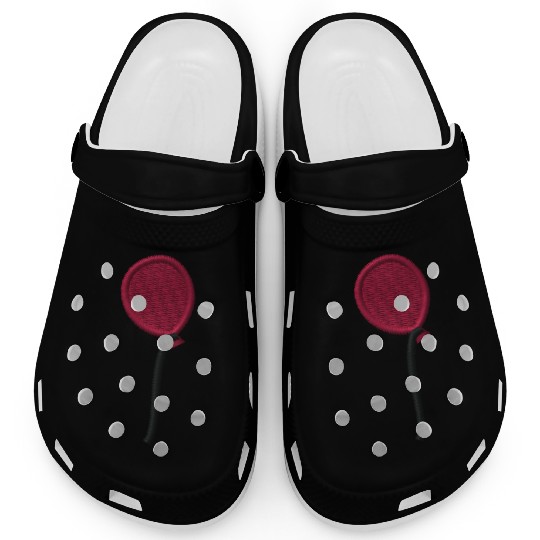 Balloon embroidered Clogs