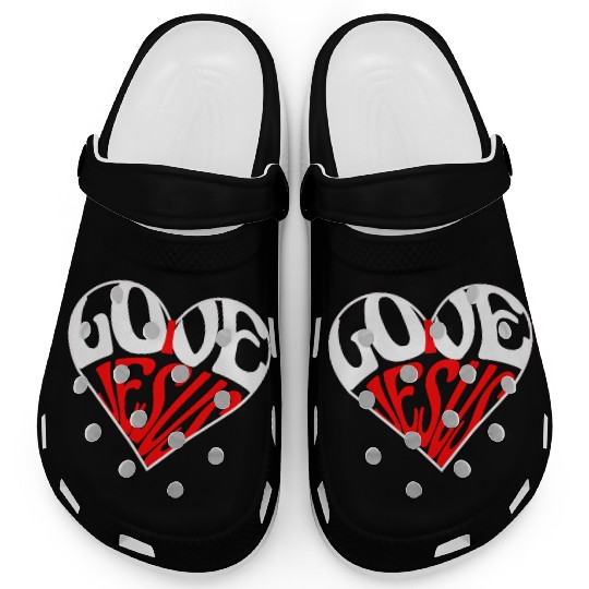 I love Jesus Clogs