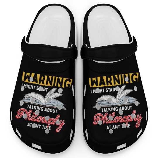 Talking About Philosophy Philosopher Design Clogs