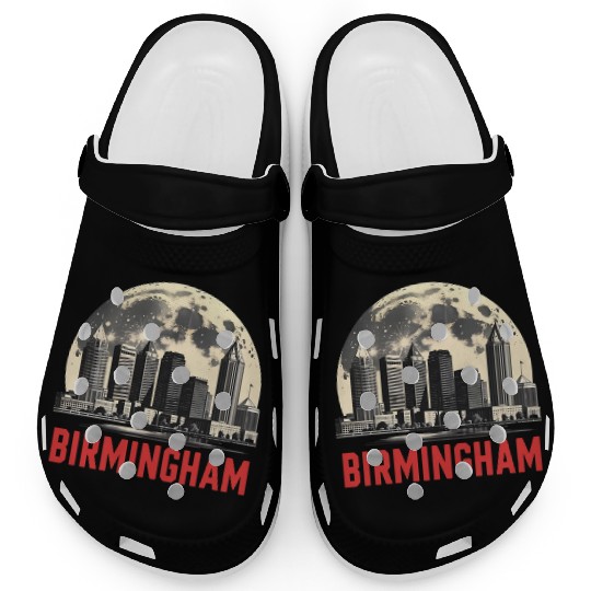Birmingham City Albm Skyline Full Moon Clogs