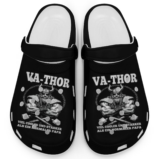 Viking Warrior Man Odin Thor Norman Walhalla Clogs