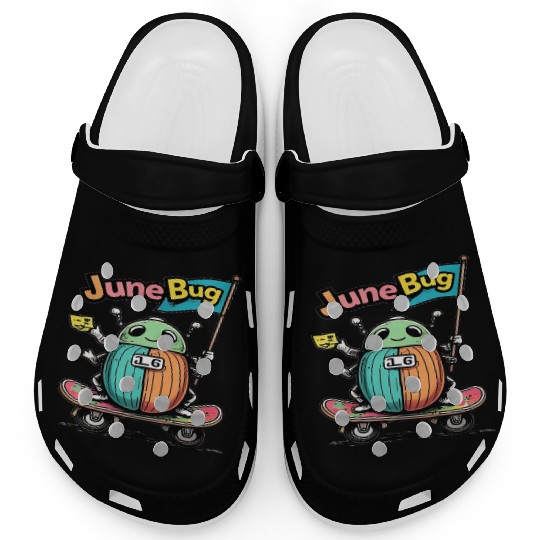 Bug Race Insect Racing Theme Clogs