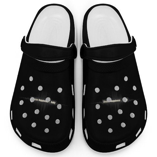 Choose Happiness Soundwave - Music Therapy Gift Clogs