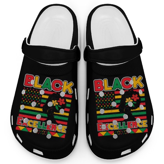 Black Pride Black Excellence Juneteenth Clogs