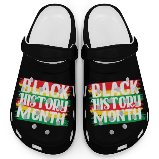 Black Pride Black History Month Clogs