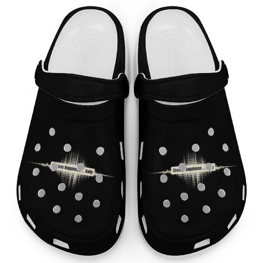 Choose Happiness Soundwave - Music Therapy Gift Clogs