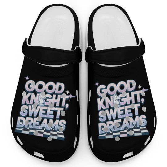 Good Knight, Sweet Dreams Chess Lover's Fantasy Clogs