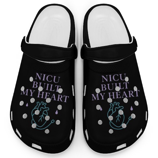 NICU Parent Pride Preemie Warrior Neonatal Clogs