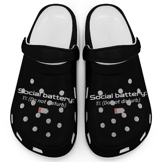 Social battery: 1% (Do not disturb) Clogs